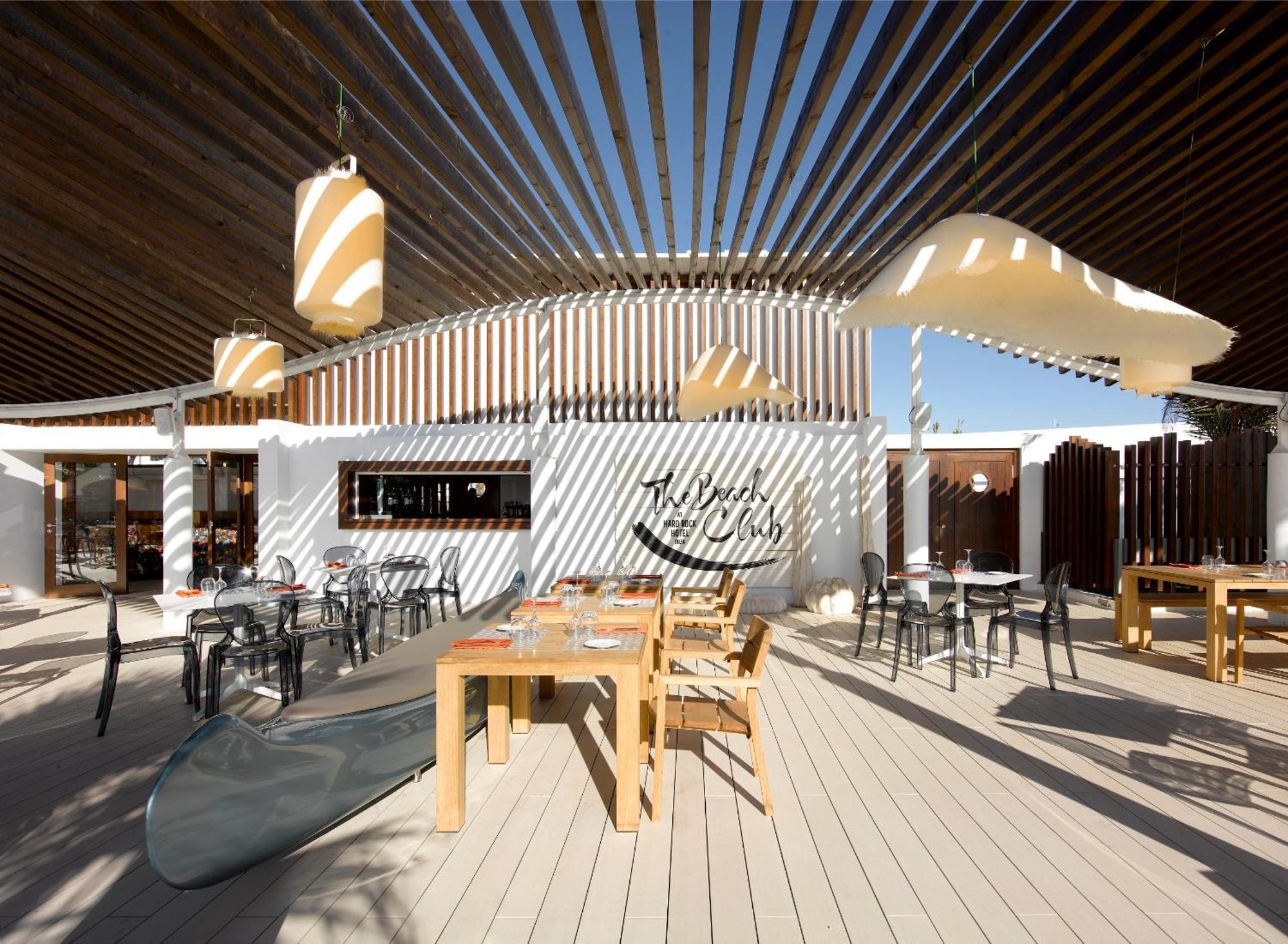 Hard Rock Hotel Ibiza Playa d'en Bossa Esterno foto The restaurant