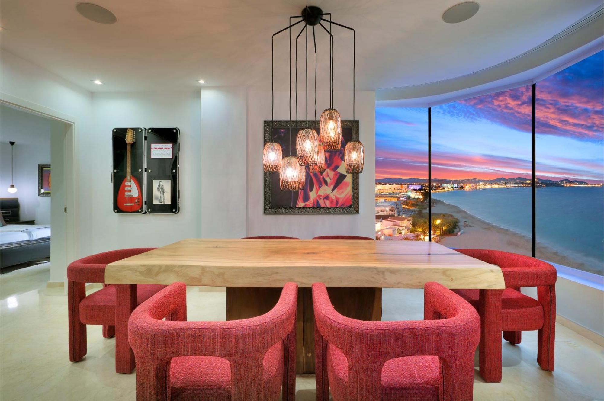 Hard Rock Hotel Ibiza Playa d'en Bossa Esterno foto Dining room